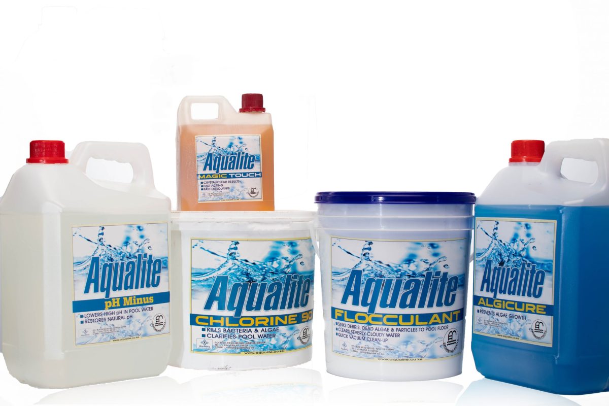 Aqualite Pool chemicals scaled 1  Swimming Pool Chemicals Guide and Chemistry Aqualite Pool chemicals scaled 1 1200x800