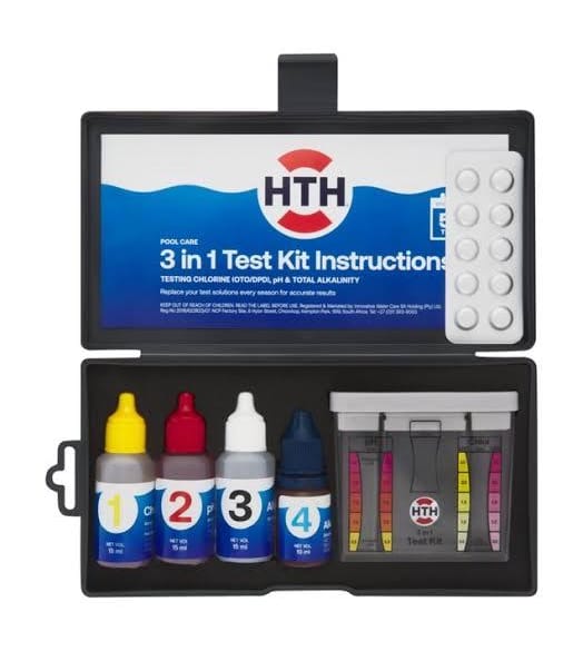 HTH 3-in-1 Pool Test Kit