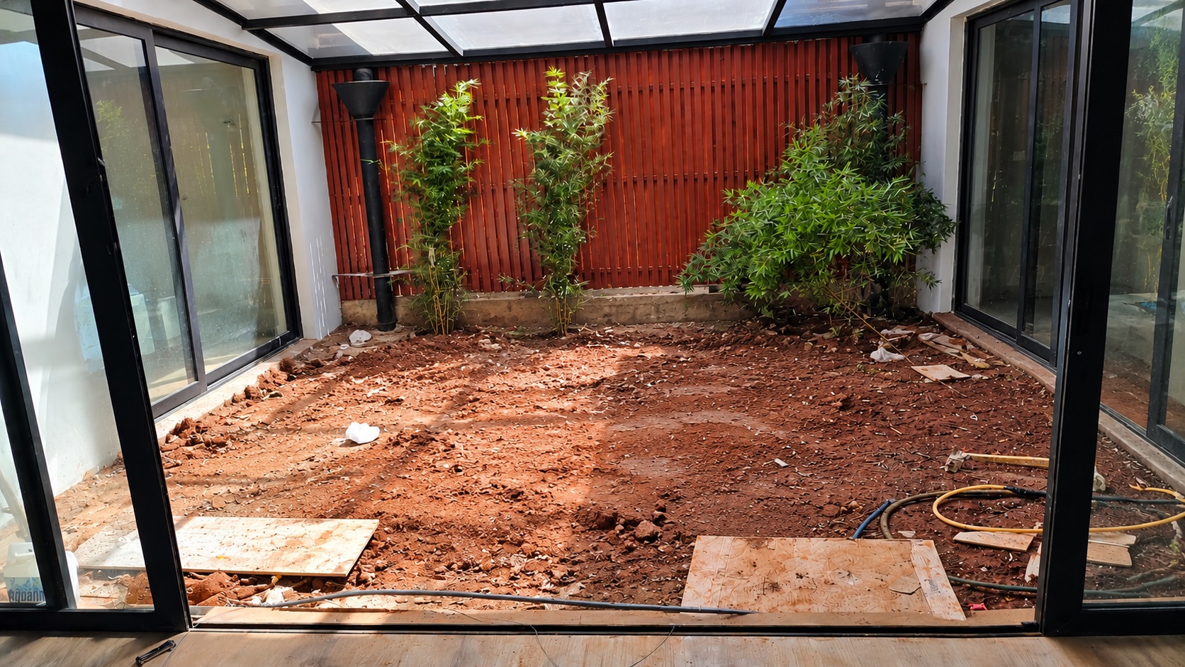Yard Before Construction
